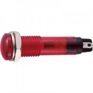 Standard indicator light with bulb Red B 405 24