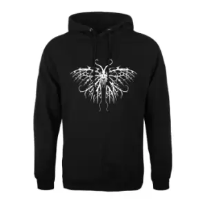 Unorthodox Collective Mens Skeletal Butterfly Hoodie (XXL) (Black)