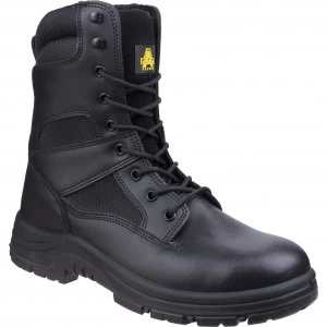 Amblers Mens Safety Combat Hi-Leg Waterproof Metal Free Boots Black Size 11