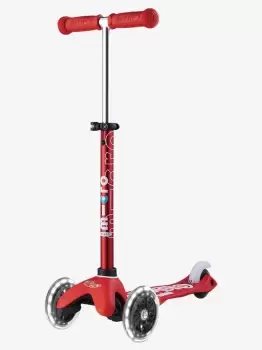 Mini Micro Deluxe LED Scooter Red