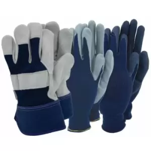 Town & Country Mens Triple Pack Rigger Glove - TGL510