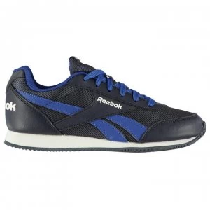 Reebok Classic Jogger RS Trainers Junior Boys - Navy/Blue/Wht