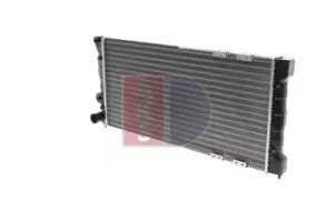 AKS DASIS Engine radiator Mechanically jointed cooling fins 041700N Radiator, engine cooling,Radiator VW,CORRADO (53I)