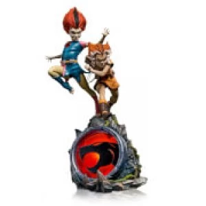 Iron Studios Thundercats BDS Art Scale Statue 1/10 WilyKit & WilyKat Deluxe 22 cm