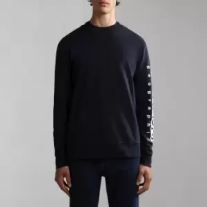Napapijri Badas Cotton-Blend Sweatshirt - XL