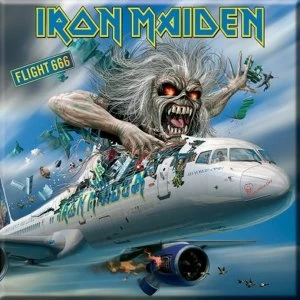 Iron Maiden - Flight 666 Fridge Magnet