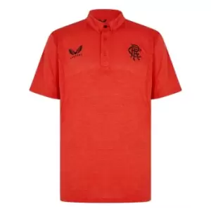 Castore L Polo Shirt Mens - Red