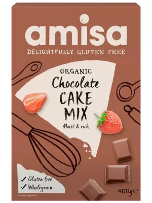 Amisa - Chocolate Cake Mix Gluten Free 400g