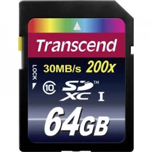 Transcend Premium SDXC card 64GB Class 10