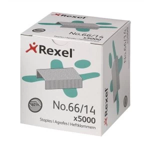 Rexel No. 6614 14mm Staples Box of 5000 for Rexel Giant and Goliath Staplers