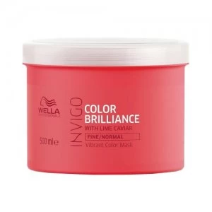 Wella Invigo Brilliance Vibrant Color Mask for Fine/Normal Hair 500ml
