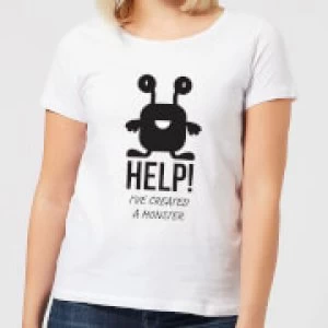 HELP Ive Created a Monster Womens T-Shirt - White - 3XL