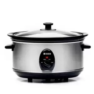 Haden 3.5L Slow Cooker - Stainless Steel