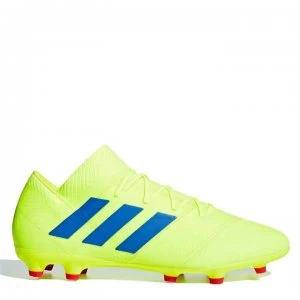 adidas Nemeziz 18.2 FG Football Boots - SolYellow/Blue
