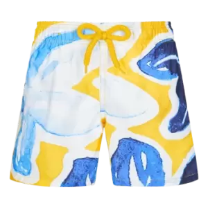 Boys Swim Shorts Ultra-light And Packable Raiatea - Jihin - Yellow - Size 10 - Vilebrequin