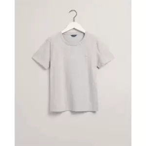 Gant Chest Logo T-Shirt - Grey