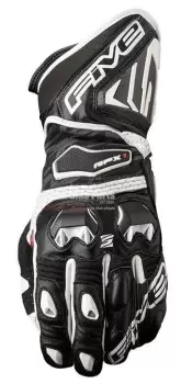 Five RFX1 Gloves, black-white, Size L, black-white, Size L