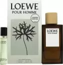 Loewe Pour Homme Gift Set 150ml Eau de Toilette + 20ml Eau de Toilette
