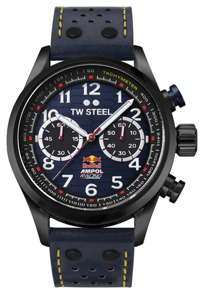 TW Steel VS94 Red Bull Ampol Racing Blue Chronograph Dial Watch