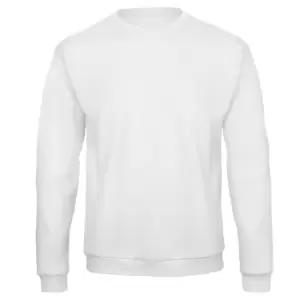 B&C Adults Unisex ID. 202 50/50 Sweatshirt (4XL) (White)