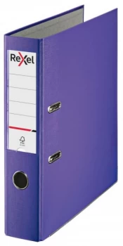 Rexel Lever Arch File ECO A4 PP 75mm Purple