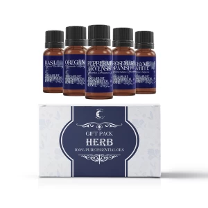 Mystic Moments Herb Essential Oils Gift Starter Pack