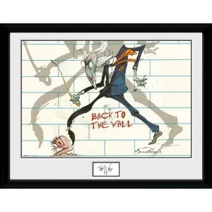 The Wall Back to The Wall Collector Print