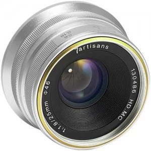 7artisans Photoelectric 25mm f1.8 Lens for Sony E Mount Silver