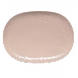 Denby Monsoon Gather Large Platter Pink
