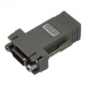 Lantronix 200.2070A RJ45 DB9 Grey cable interface/gender adapter