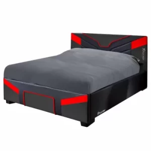X Rocker Cerberus Gaming Small Double Bed in a Box, Red