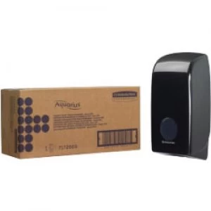 AQUARIUS Toilet Tissue Dispenser 7172 Plastic Black