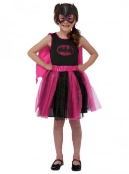 DC Batgirl Childrens Fancy Dress Costume 5 6 Years