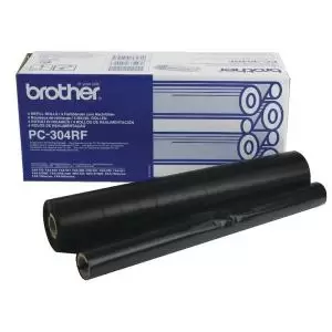 Brother Black Thermal Transfer Film Ribbon Pack of 4 PC304RF BA54423