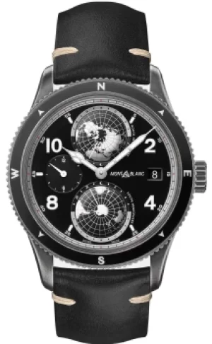 Mont Blanc Watch 1858 Geosphere UltraBlack Limited Edition