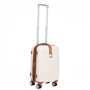 IT Luggage Shoreside Hard Suitcase - Cream/Tan