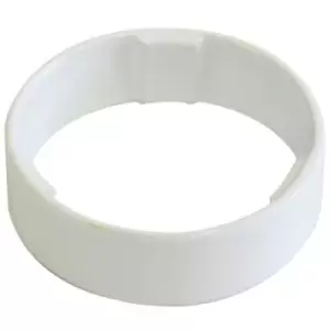 ETC Alloy CNC Headset Spacer White 28.6mm x 5mm