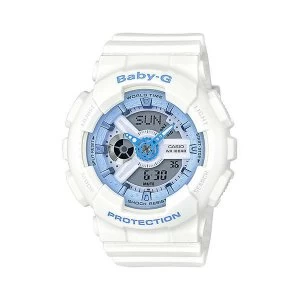 Casio Baby-G Standard Analog-Digital Watch BA-110BE-7A - White