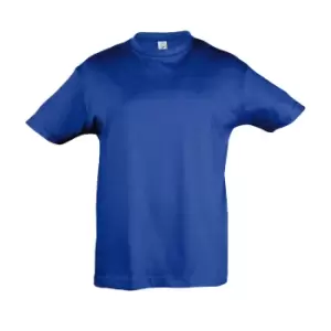 SOLS Kids Regent Short Sleeve T-Shirt (4yrs) (Royal Blue)