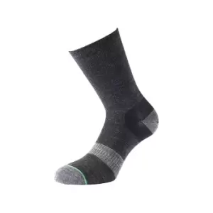 1000 Mile Mens Approach Walking Socks (L) (Charcoal Grey)
