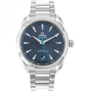 Seamaster Aqua Terra 150M Co-Axial Master Chronometer 41mm Automatic Blue Dial Steel Mens Watch