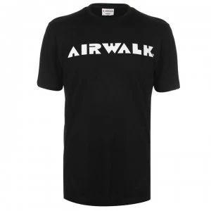 Airwalk Logo T Shirt Mens - Black