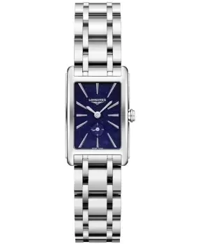 Longines DolceVita Blue Dial Stainless Steel Womens Watch L5.255.4.93.6 L5.255.4.93.6