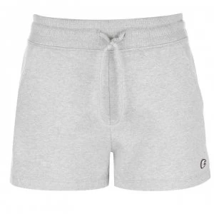Champion Fleece Logo Shorts - Grey Marl