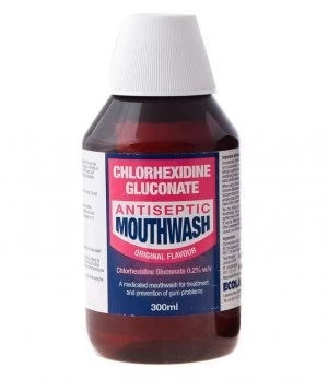 Chlorhexidine Gluconate Antiseptic Mouthwash Original Flavour 300ml