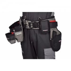 C.K Magma Electricians Toolbelt Set with Drill Holster Pouch and Phone Holder