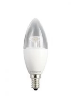 Integral Candle 5.6W (40W) 2700K 470lm E14 Dimmable Clear-Lamp