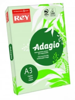 Rey Adagio A3 Paper 80gsm Green RM500