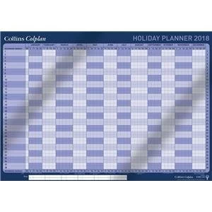 Original Collins 2018 Colplan Holiday Planner A1 with Activity