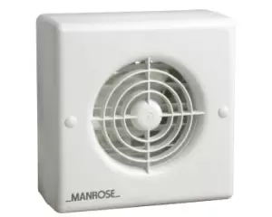 Manrose 150mm (6inch.) 12V Low Voltage Automatic Window Extractor Fan - WF150ALV
